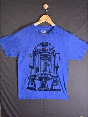 Star Wars R2‑D2 Graphic T‑Shirt Men’s Medium Blue Sci‑Fi Tee